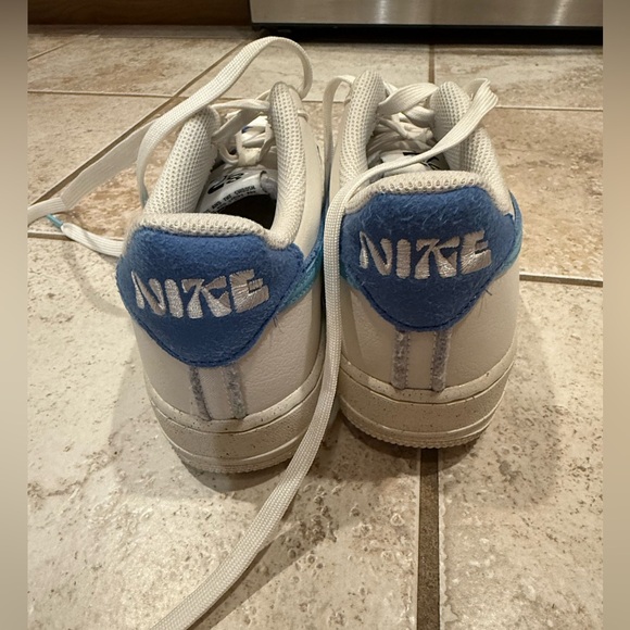 Nike Air Force 1 Low - Size 6.5Y
82 Double Swoosh White Medium Blue (GS) - Picture 3 of 6